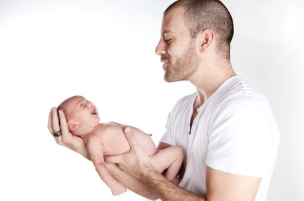 Papà e neonato